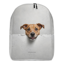 Smile Dog Peep Minimalist Backpack