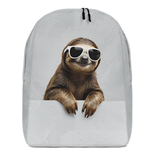 Cool Smiling Sloth Minimalist Backpack