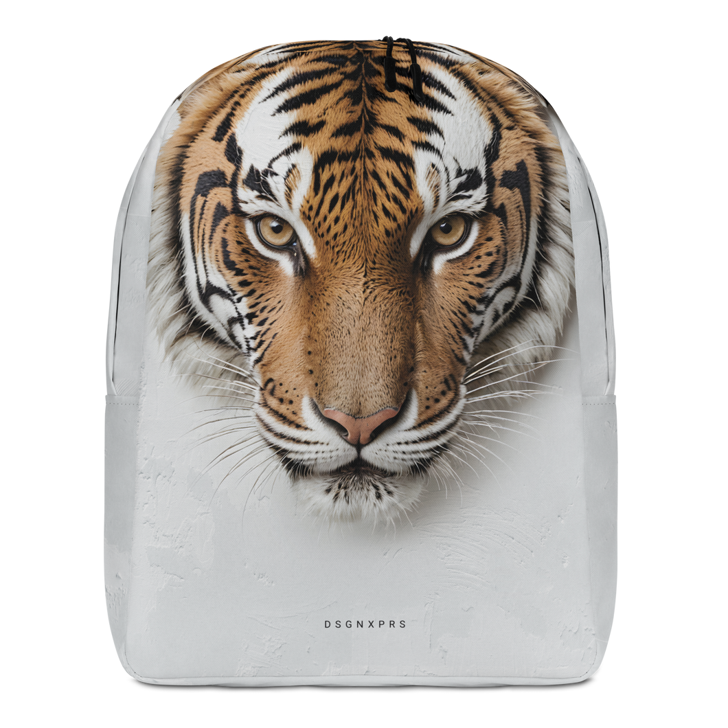 Silent Tiger Head Minimalist Backpack