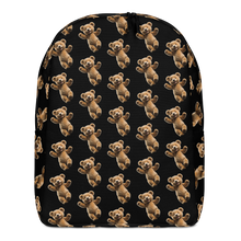 Happy Teddy Bear Pattern Minimalist Backpack