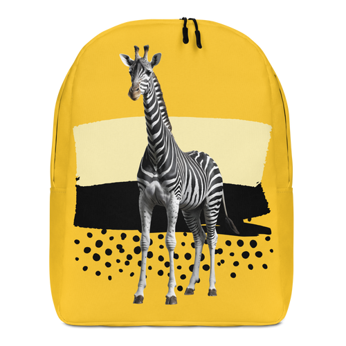 Giraffe Zebra Skin Minimalist Backpack