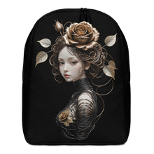 Lady Rose Copper Wire Art Minimalist Backpack