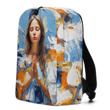 Pray & Forgive Oil Painting Minimalist Backpack