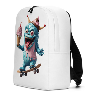 Ice Cream Monster Minimalist Backpack