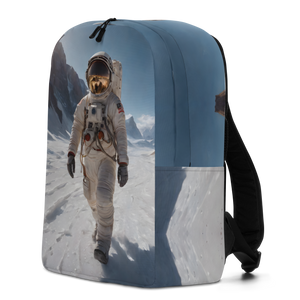 Astronaut Snow Minimalist Backpack