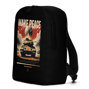 Make Peace Stop War Tank Minimalist Backpack