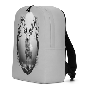 The Grayscale Deer Minimalist Backpack