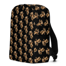 Happy Teddy Bear Pattern Minimalist Backpack