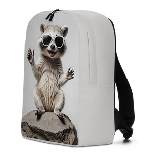 Hello Racoon Minimalist Backpack