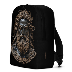 Zeus Copper Wire Sculpture Minimalist Backpack