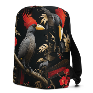 Beauty Tropical Bird Minimalist Backpack