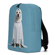 Dog in Ghost Costume Minimalist Backpack