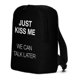 Just Kiss Me (Funny) Minimalist Backpack