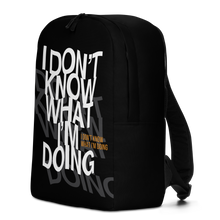 I Don't Know (Funny) Minimalist Backpack