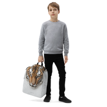 Silent Tiger Head Minimalist Backpack