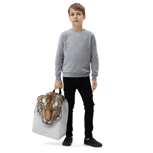 Silent Tiger Head Minimalist Backpack