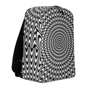 Vertigo Optical Illusion Background Minimalist Backpack