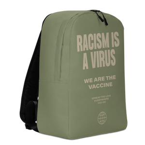 Racism is a Virus Minimalist Backpack