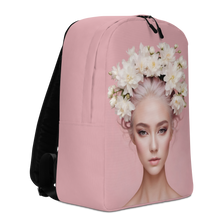 Pink Female Art Minimalist Backpack