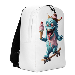 Ice Cream Monster Minimalist Backpack