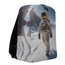 Astronaut Snow Minimalist Backpack