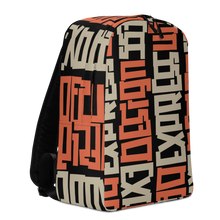 Design Express Typography Pattern Minimalist Backpack