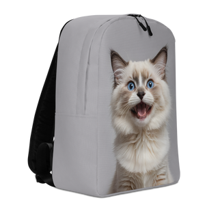 Ragdoll Kitten Minimalist Backpack