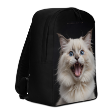 Angry Ragdoll Kitten Minimalist Backpack