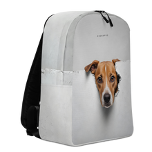 Funny Sad Dog Peep Minimalist Backpack