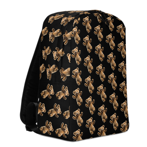 Happy Teddy Bear Pattern Minimalist Backpack