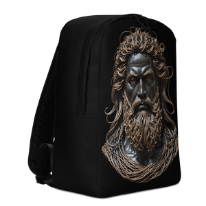 Zeus Copper Wire Sculpture Minimalist Backpack