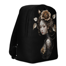 Lady Rose Copper Wire Art Minimalist Backpack