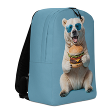 Polar Bear and Burger Minimalist Backpack