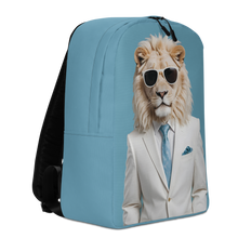 Funky White Lion Minimalist Backpack