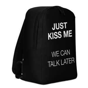 Just Kiss Me (Funny) Minimalist Backpack