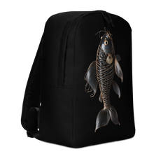 Minimalism Copperplate Art Fish Minimalist Backpack