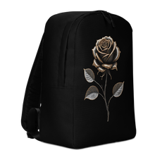 Rose Copper Art Minimalist Backpack