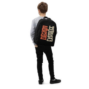 Design Express Typography Minimalist Backpack