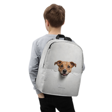 Smile Dog Peep Minimalist Backpack