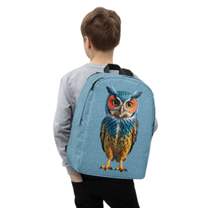 Blue Owl Minimalist Backpack