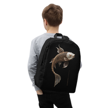 Copper Fish Art Minimalist Backpack