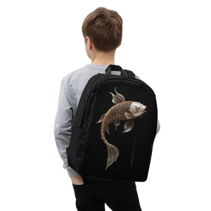 Copper Fish Art Minimalist Backpack