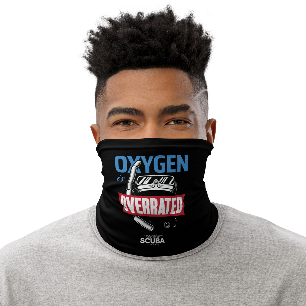 Oxygen is Overrated KWSD Logo Face Mask & Neck Gaiter