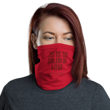 Red is the color of love Face Mask & Neck Gaiter