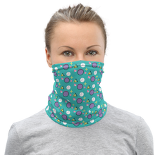 Memphis Colorful Pattern 01 Mask & Neck Gaiter