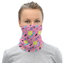 Memphis Colorful Pattern 04 Mask & Neck Gaiter