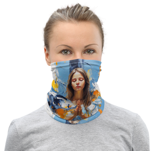 Pray & Forgive Oil Painting Mask & Neck Gaiter