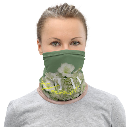 Stay Humble Female Flower Art Mask & Neck Gaiter