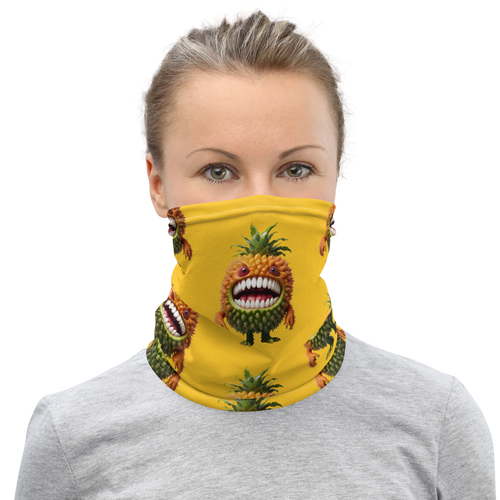 Pineapple Monster Mask & Neck Gaiter