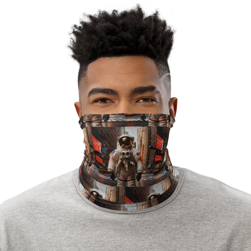 Astronout in the City Face Mask & Neck Gaiter